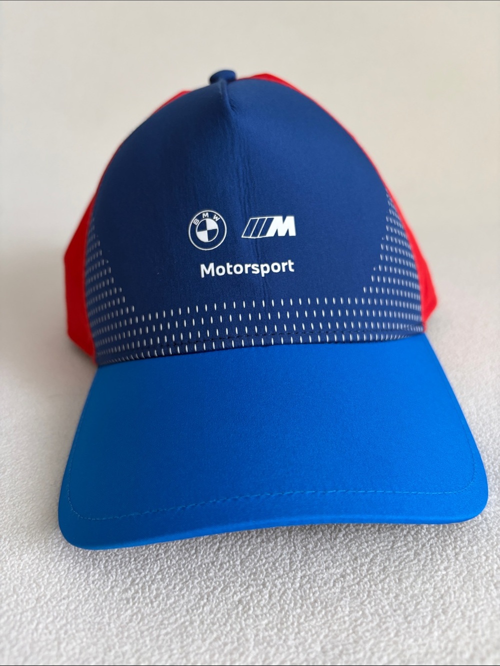 BMW Motorsport Men's Blue & Red Performance Cap - Picture 7 of 7